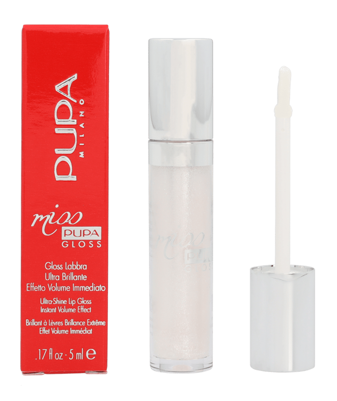 PUPA Milano Pupa Miss Pupa Ultra-Shine Lip Gloss #Pearly Gloss 5 ml