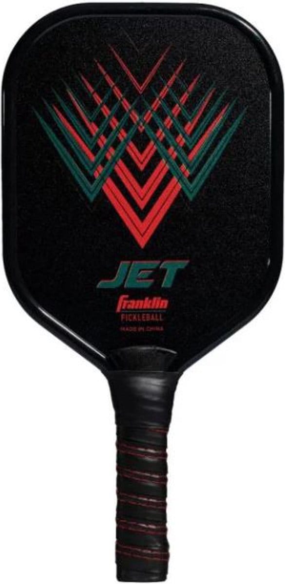 Franklin Jet Aluminum Pickleball Racket - Zwart / Rood | Maat: UNI