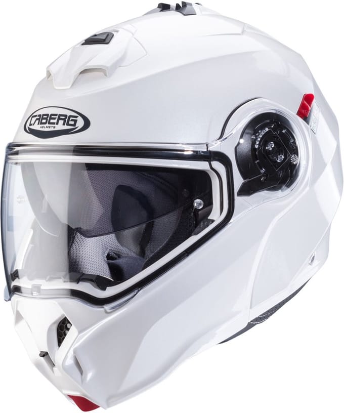 Caberg Duke Evo Wit Systeemhelm - Maat XS - Helm