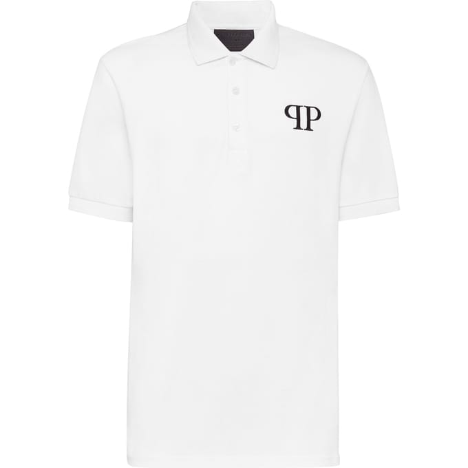 Slim Fit Polo Shirt Ss Iconic Plein