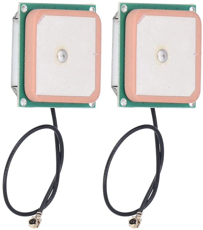 GPS Antenne Set - Passieve Keramische Module - Satelliet Positionering - Hoge Gain 28DBI - SMA Connector