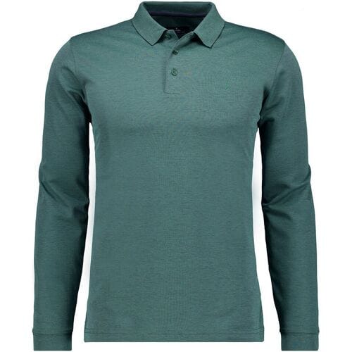 Ragman Polo Soft Knit Modern Fit Easy Care Mosgroen / male