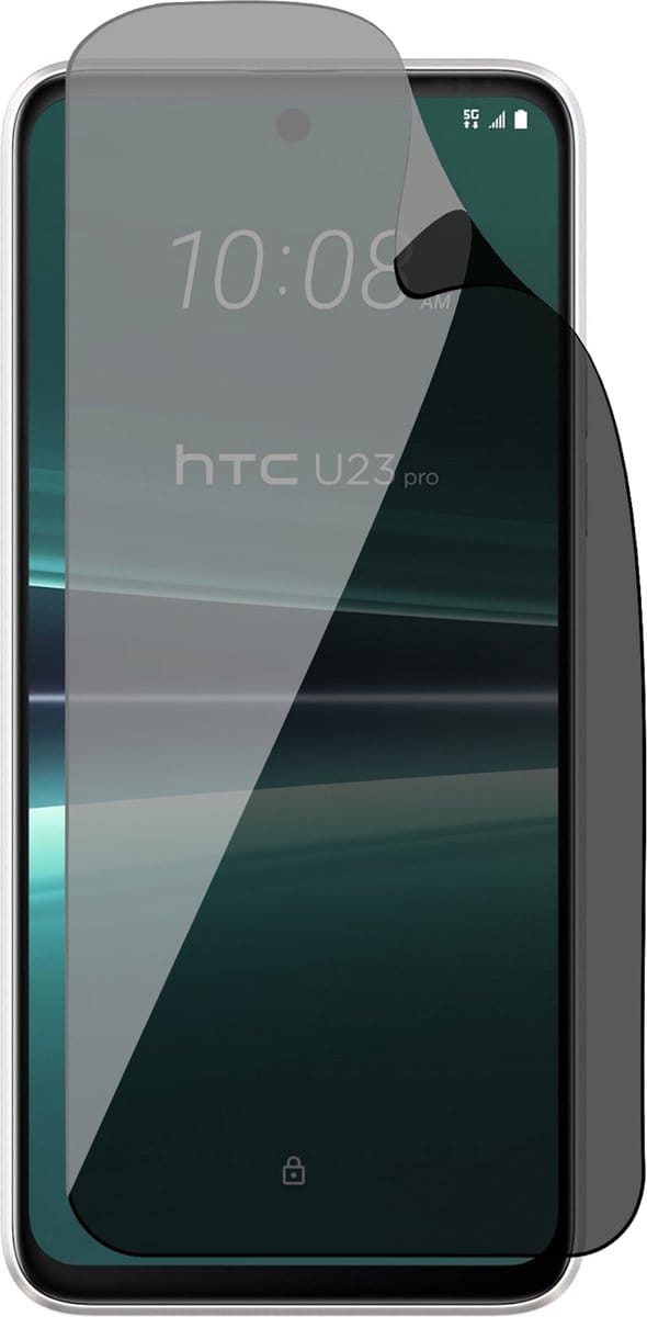 Privacy Screenprotector geschikt voor HTC U23 Pro - 1x FlexGuard Screen Protector