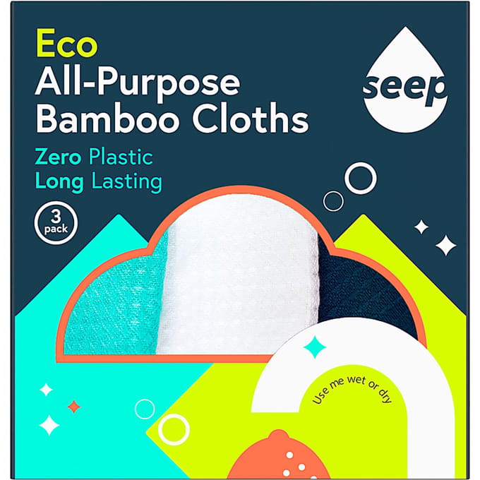 Seep Universele Reinigingsdoek Bamboe - Multi Pack