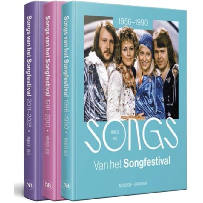 Alle Songs Van Het Songfestival (Set Van 3) - Marcel Rijs