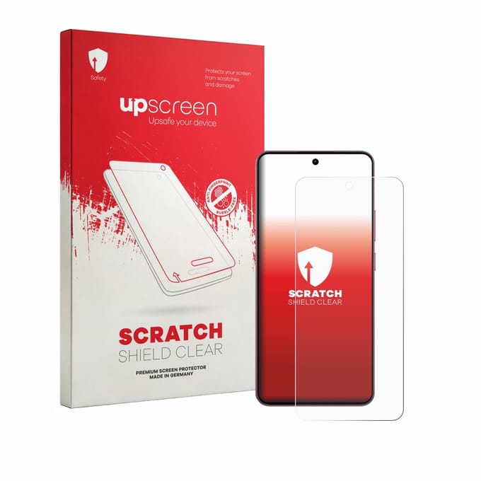 upscreen - Screenprotector voor realme P4 Lite - Folie Beschermfolie transparant