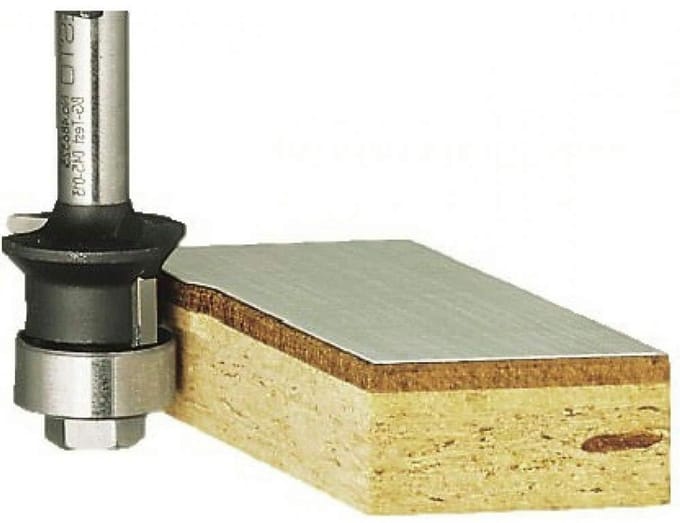 Frees Hout - Schaafbeitel Profielfrees - Houtbewerking - Dubbele Functie - D24mm - Metaal