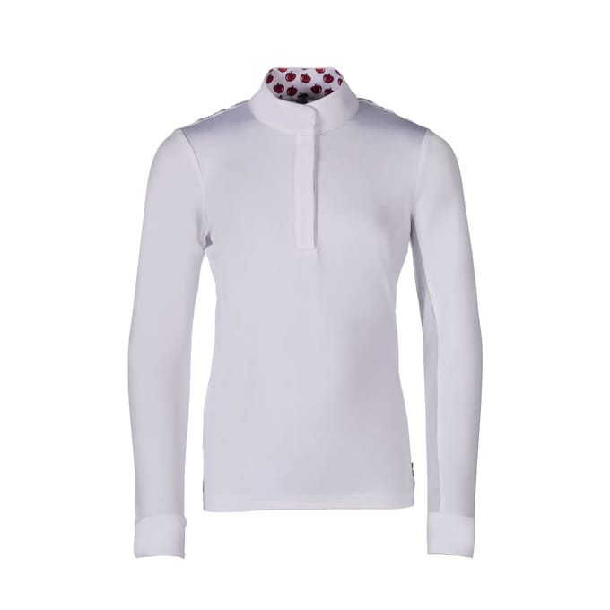 Wedstrijdpolo voor meisjes HKM Kids Hunter Langarm