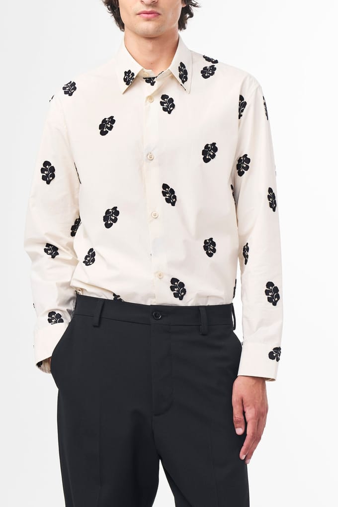 NN.07 Freddy No Pkt 5737 Ivory Taglia: S | Camicie Business Outlet | Uomo | Bianco