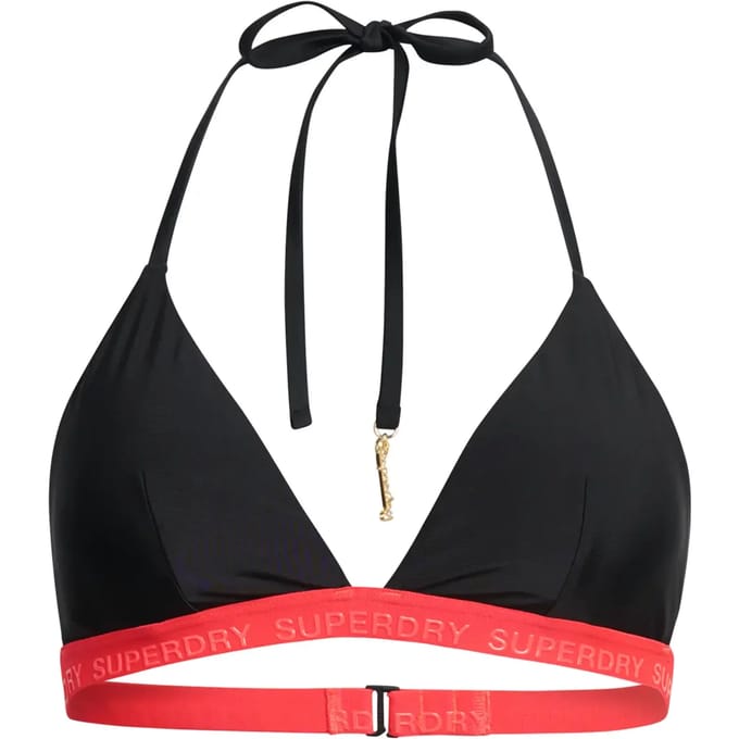 Superdry - Elastische triangelbikinitop - Dames - Badpakken