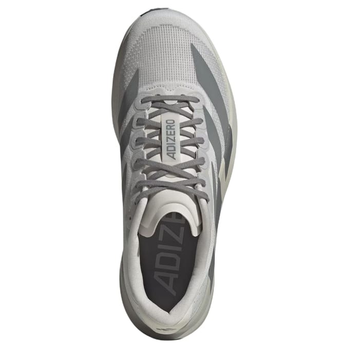 Adidas Adizero EVO SL Sneakers Heren - Grijs - Maat 40 2/3 - Mesh/Synthetisch