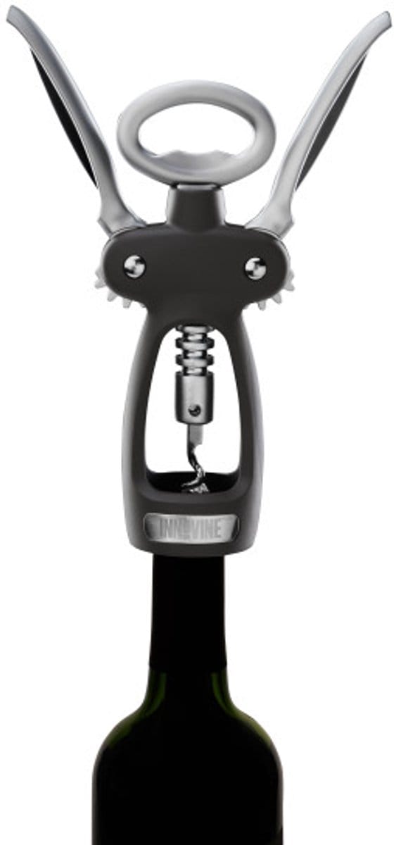 Innovine™ Kurkentrekker met dubbel hendel - Graphite