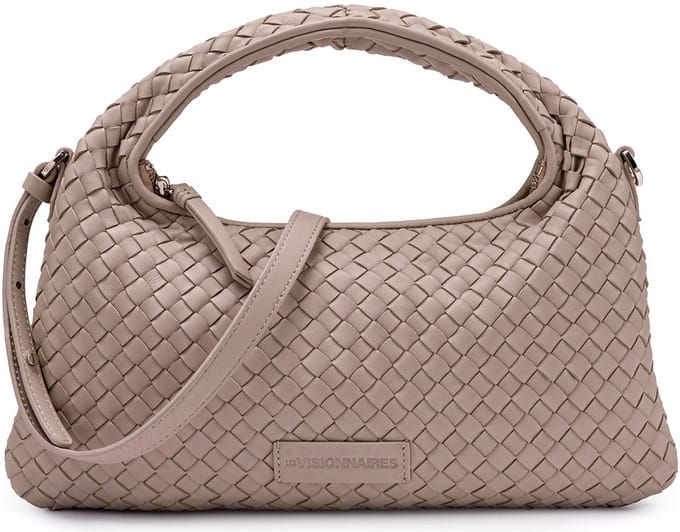 Les Visionnaires Sadie Weave Silky - Handtas 37 cm (cappuccino beige)