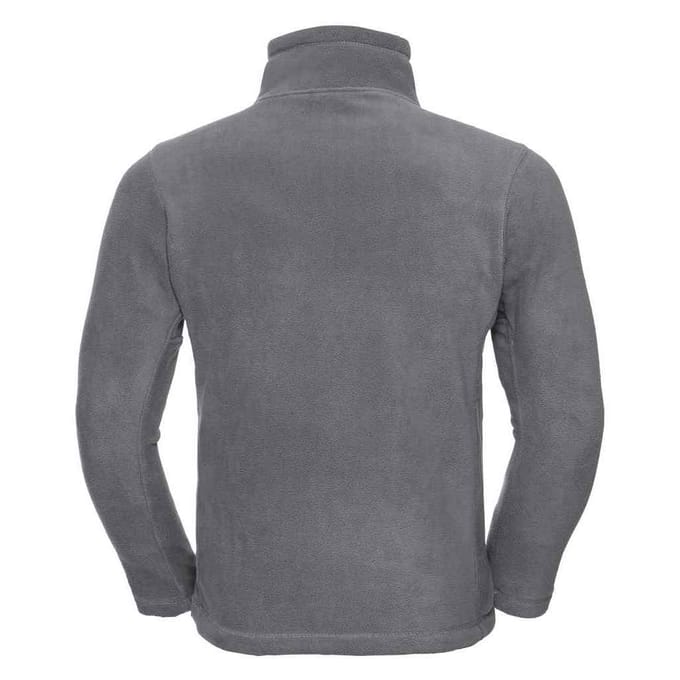 Russell Heren Ritssluiting Outdoor Fleece Top (Konvooi Grijs)