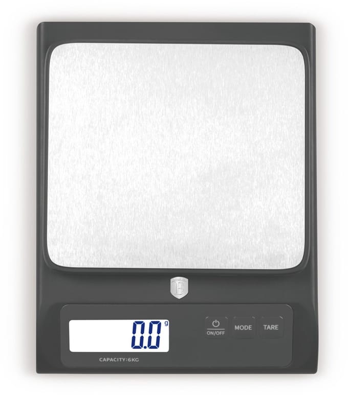 Berlinger Haus - digitale keukenweegschaal - 6 kg. - Mat antraciet