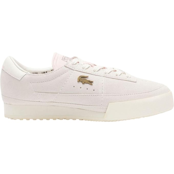 Lacoste Dames L003 Neo Suede Chunky Sole Sneakers (Off White)