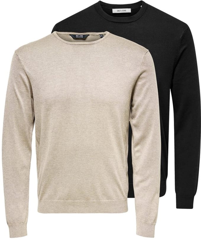 Only & Sons Heren trui 2 pack Wyler