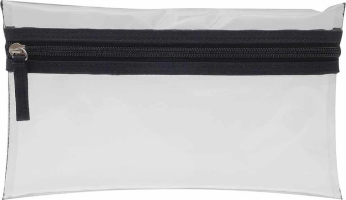 Gillian Jones -  Check in Bag - 20 x 2 x 14.5 cm - Transparant