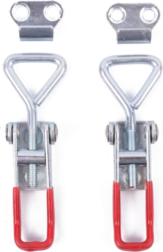 Benson Verstelbare spansluiting met tegenstuk - 70-81 mm - 100 kg - 2 stuks