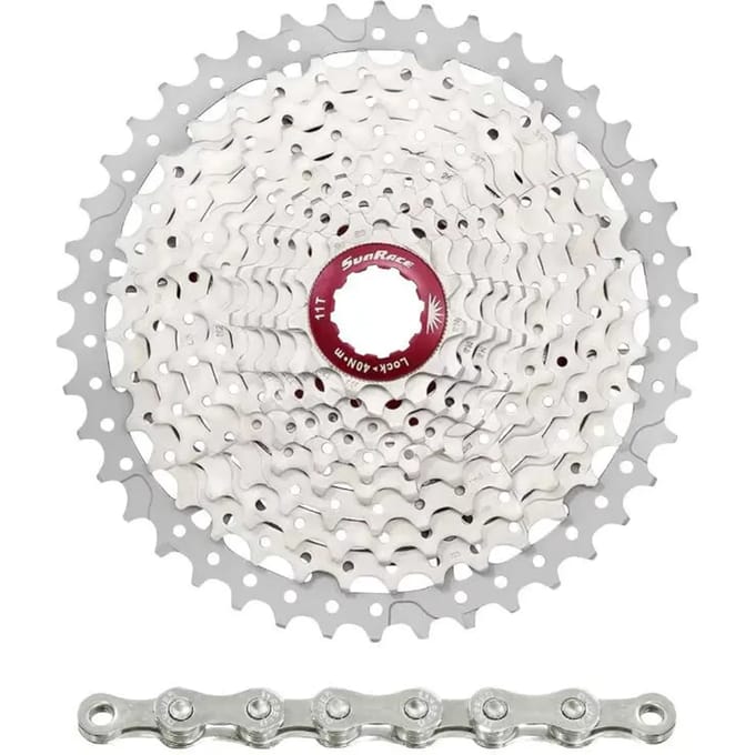 Cassette met ketting Sunrace Ms8 11-46 Shimano