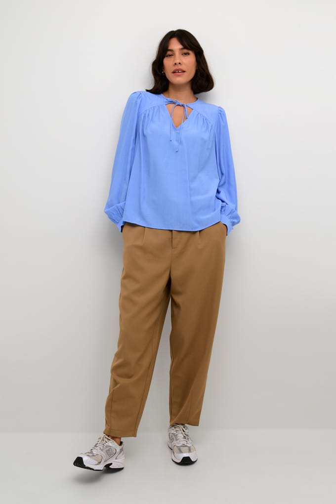 Blouse met lange mouwen Regular fit Vista Blue