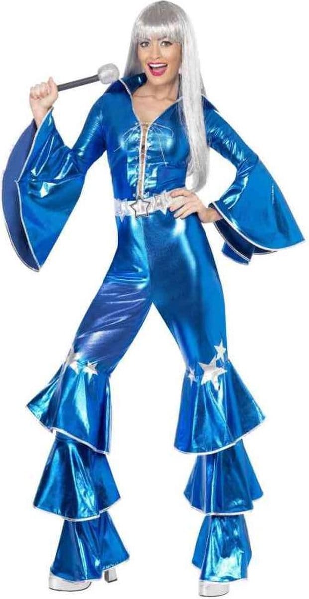 Dancing dream kostuum blauw - Maat L
