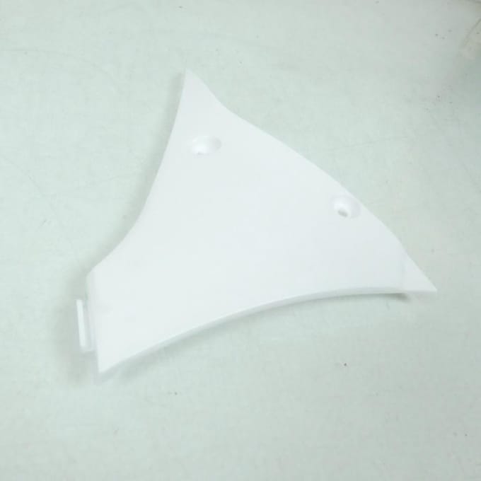 Cache latéral gauche Générique pour Pit bike Apollo Blanc 0410600202436 Neuf