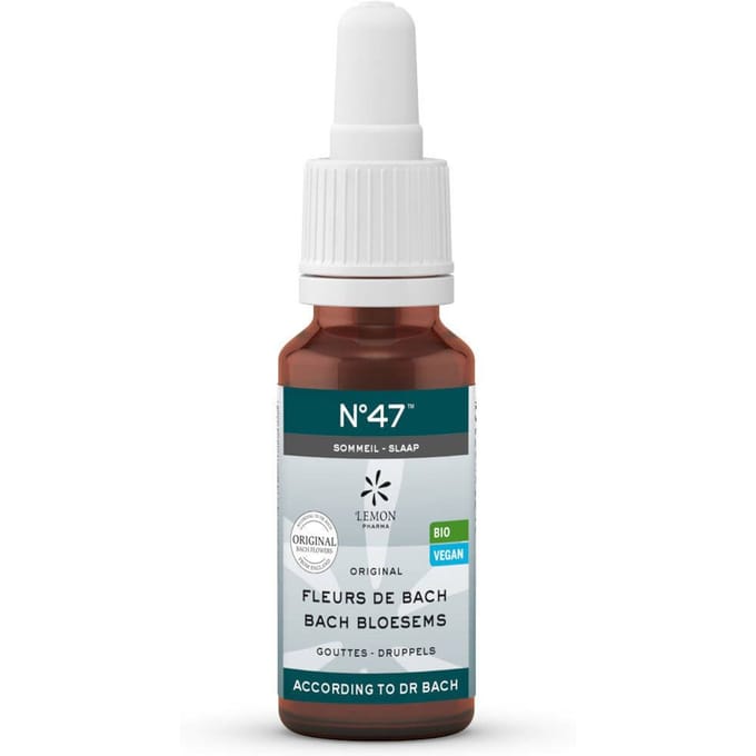Bach Bloesem Bach bloesems mengeling 47 slaap bio 20 Milliliter