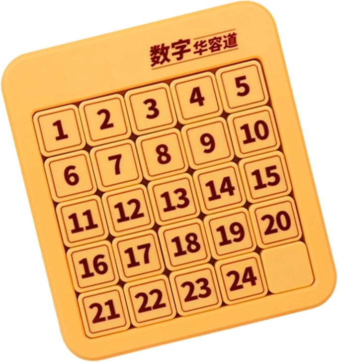 Magnetische Schuifpuzzel - Getallen Puzzel - Logisch Denken - Compact En Draagbaar - 19.6 x 17.4 cm