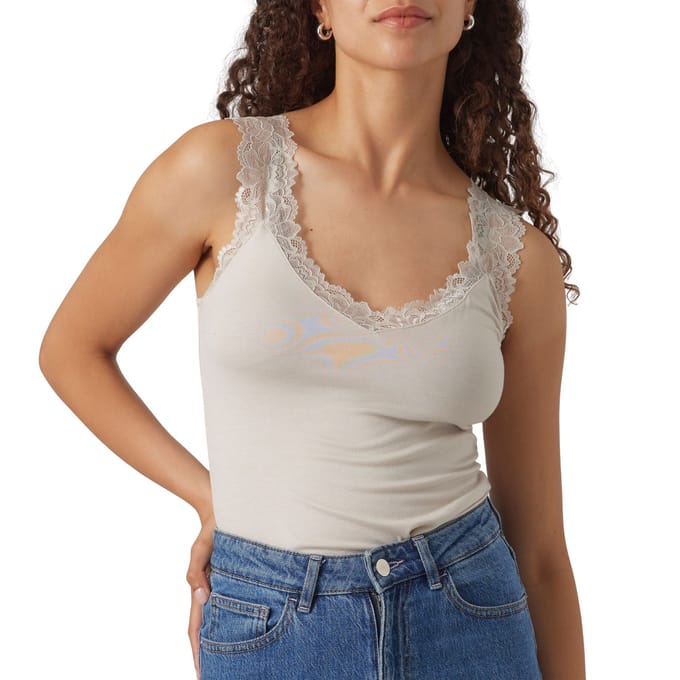 Vero Moda Rosa Top Dames - Maat L