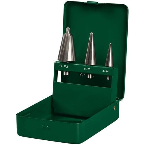 Parkside 3 Delige Conische Plaatboren Set