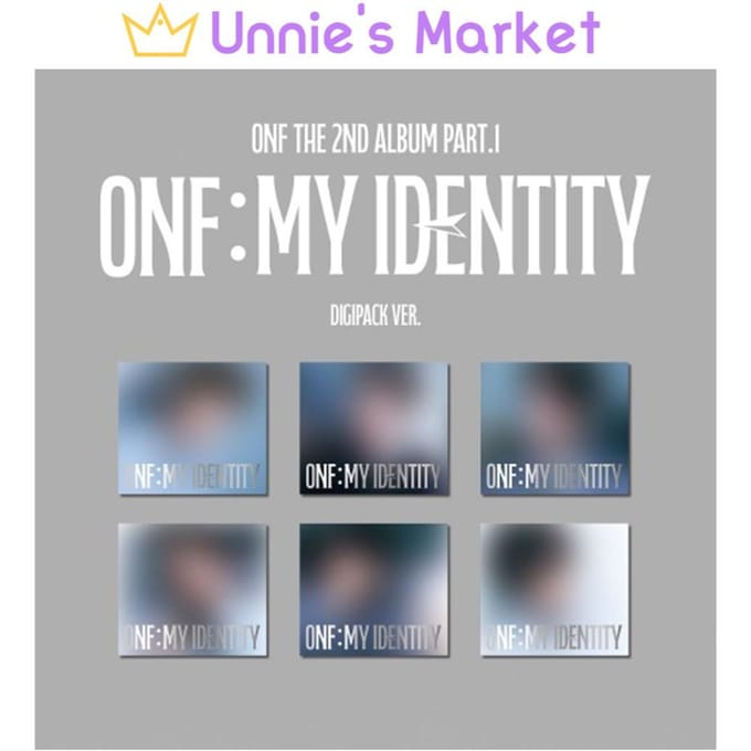 ONF - [ONF MIJN IDENTITEIT] Digipack Album Random 1EA gray