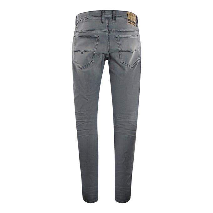 Diesel Thommer-r Lichtgrijze Denim Broek
