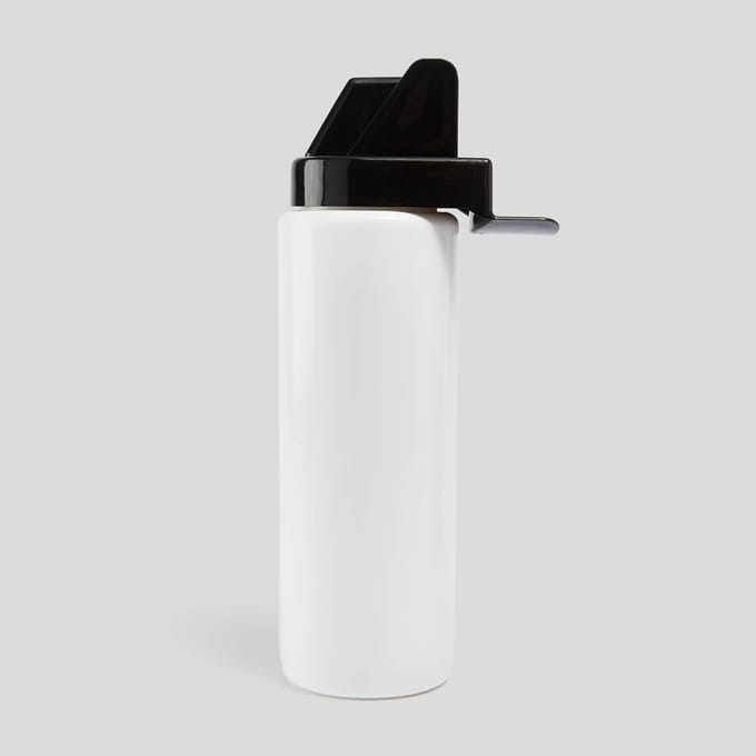 Myprotein hybride waterfles - Transparant/Zwart