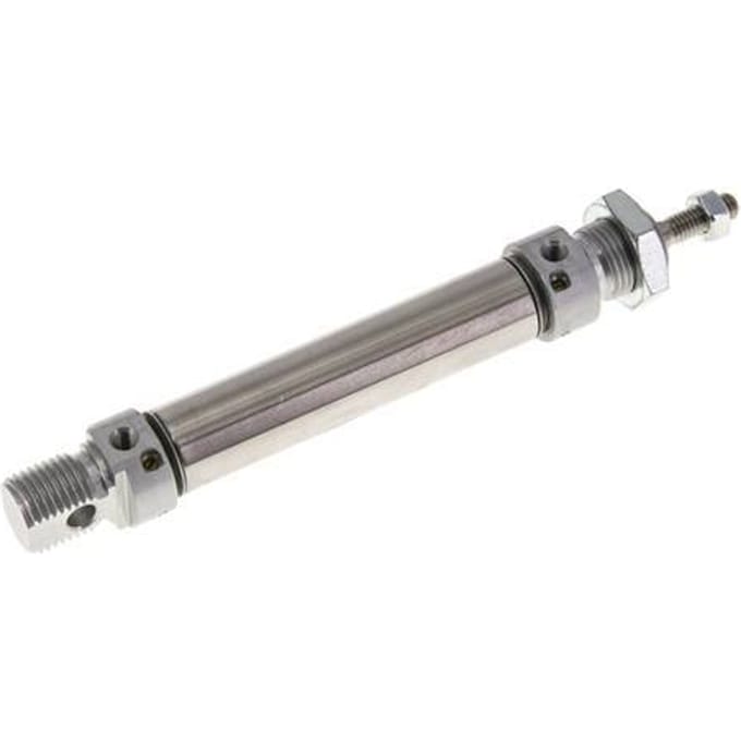 ISO 6432 Ronde Dubbelwerkende Cilinder 16-50mm - Magnetisch - Demping