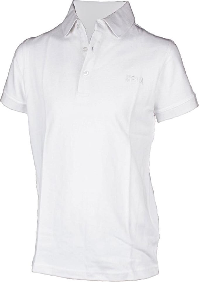 Piva schooluniform polo korte mouwen  jongens - wit - maat L/40