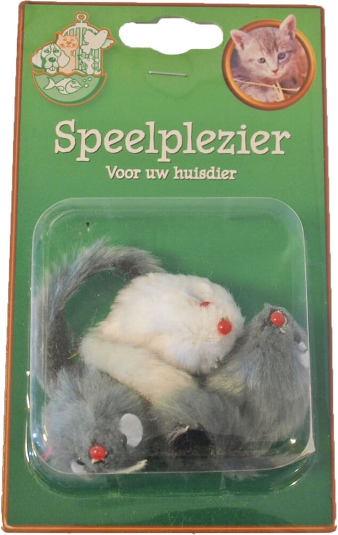 Boon Bontmuis Grijs/Wit 3 stuks