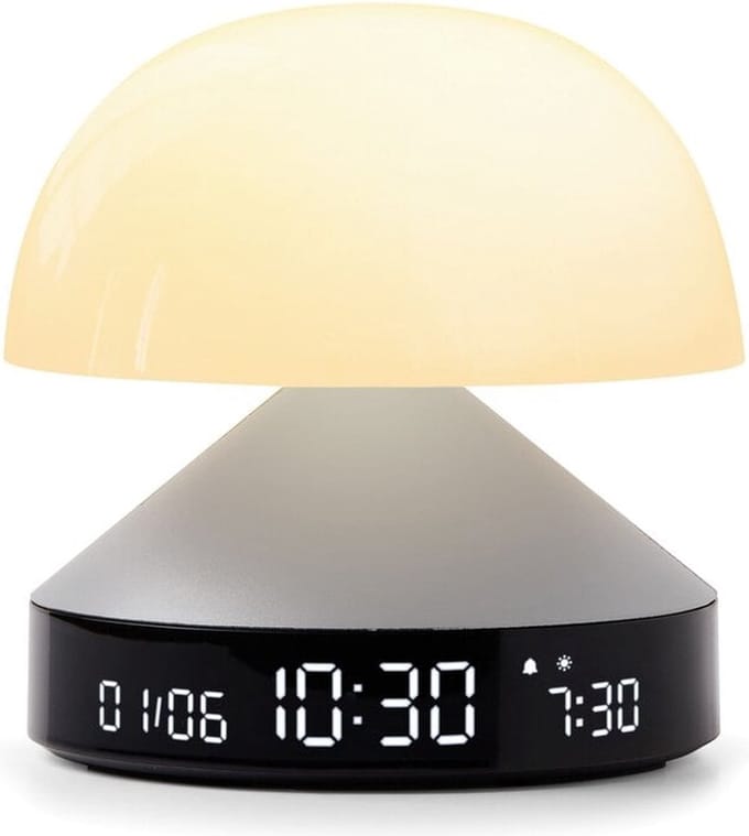 Lexon Wake up light / wekker Mina Sunrise - Alu