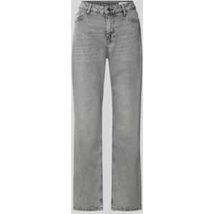 straight fit jeans van katoenmix model 'KAROLIN'