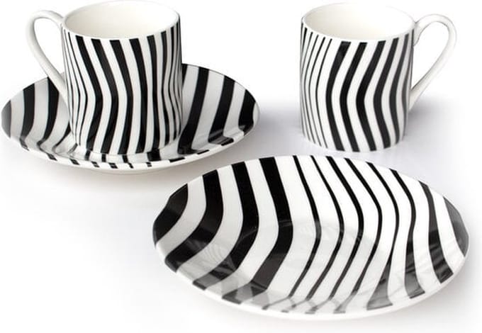 Espresso set, Optisch patroon
