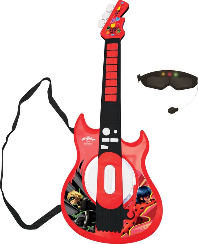 Miraculous Ladybug Elektronische Gitaar met licht