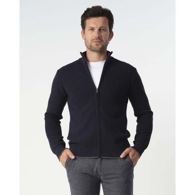 Campbell Vest Heren Donkerblauw