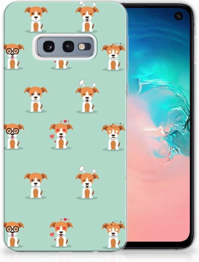 Samsung Galaxy S10e TPU Hoesje Pups
