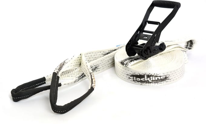 Slackline - 15m+2m - Wit
