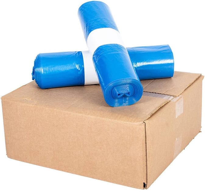 Containerzak blauw - 240 liter - T70 SUPERDIK - restafval - 40 stuks