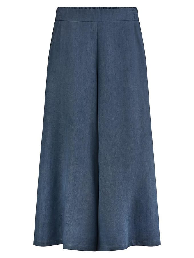 Wide Fit-broek Van Peter Hahn denim