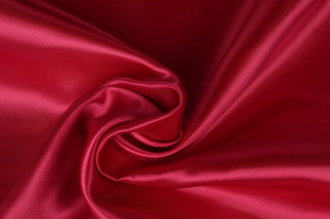 15 meter satijn stof - Fuchsia - 100% polyester