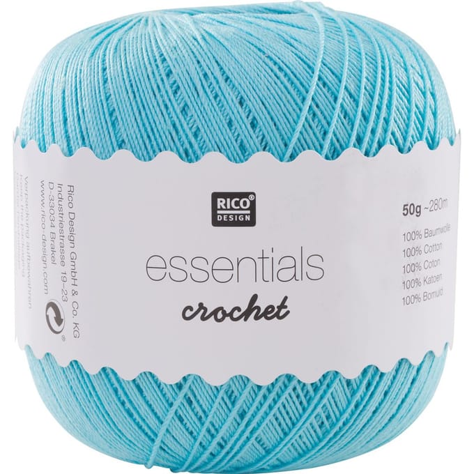 Rico Design Essentials Crochet - Turkoois