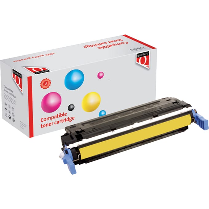 Tonercartridge Quantore alternatief tbv HP CB402A geel