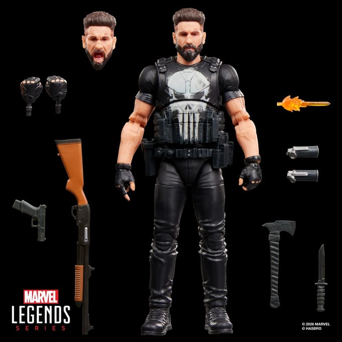 Marvel Legends Series Punisher - The Punisher - Actiefiguur 15cm